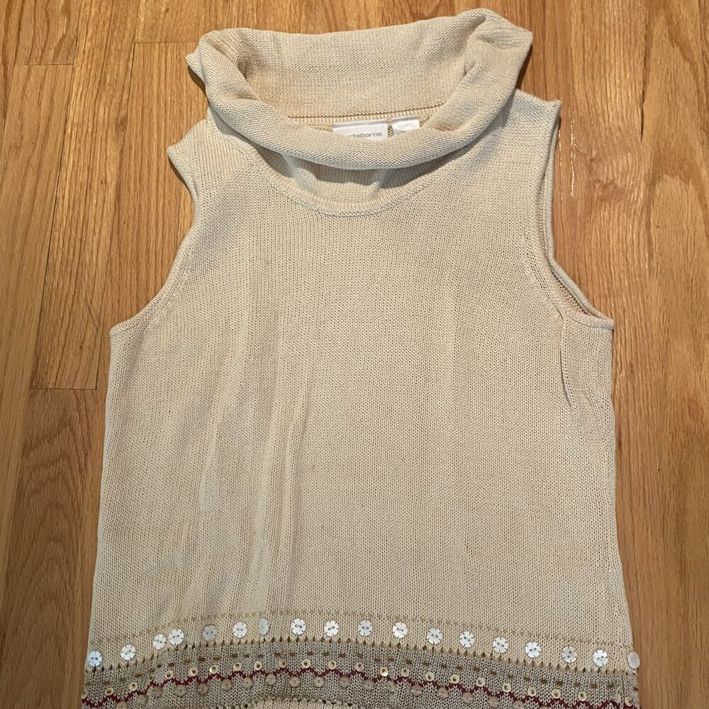 Vintage Liz Claiborne Petite Knit Top,  Size S